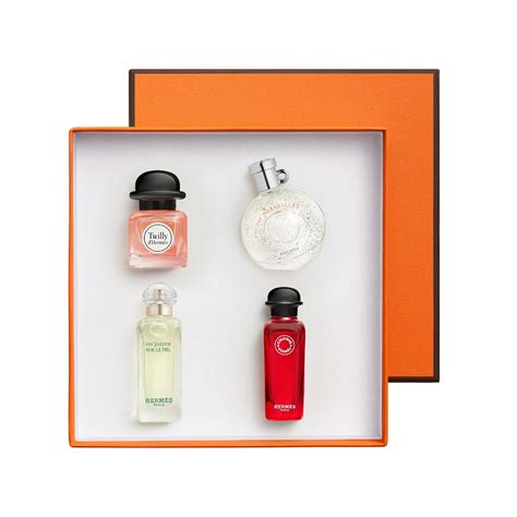 hermès perfume set of 4|sephora hermes mini perfume set.